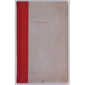 WITAMINY. Leverkusen n. R. [nie przed 1938] Bayer. 16, s. [4], tab. rozkł. 6. opr. oryg....