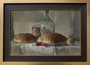 Józef Panfil, Nature morte aux poivrons rouges