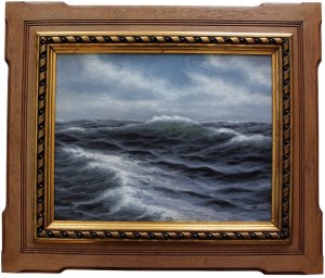 Heinz Steffens, The stormy sea