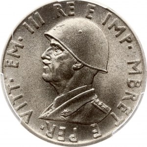 Albánsko 0,50 Lek 1939 R PCGS MS 66