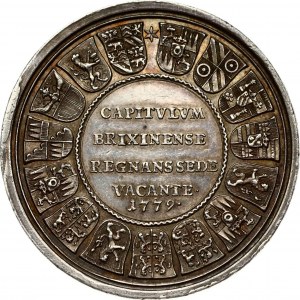 Brixen Médaille Sede Vacante 1779