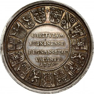 Brixen Medal Sede Vacante 1779