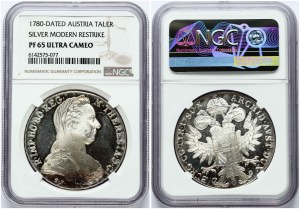 Taler 1780 SF Restrike NGC PF 65 ULTRA CAMEO