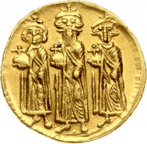 Byzantská říše Solidus ND (610-641) Konstantinopolis