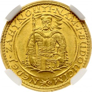 Československý dukát 1923 NGC MS 64