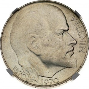 Československo 50 korun 1970 100 let - narození Lenina NGC MS 66 TOP POP
