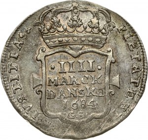 Dánsko 4 Značka 1684 GS (R)