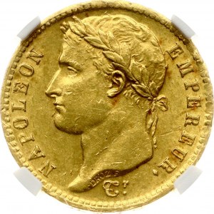 Francja 20 franków 1813 A NGC MS 61