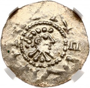 Deutschland Emden Denar ND (1020-1051) NGC MS 62