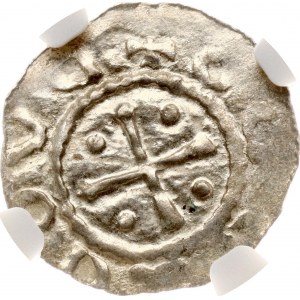 Nemecko Jeverský denár ND (1059-1071) NGC MS 62