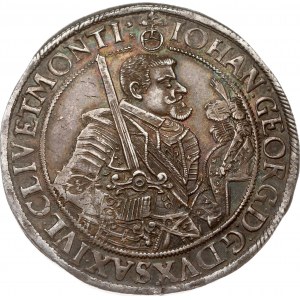 Germany Saxony Taler 1635 CM NGC MS 61 TOP POP