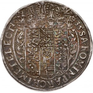 Germania Sassonia Taler 1635 CM NGC MS 61 TOP POP