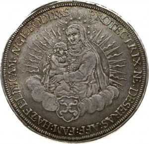 Německo Hatzfeld 1 Thaler ND (1666) Ausbeutetaler