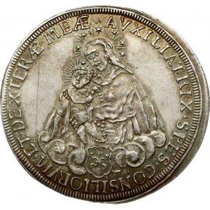 Německo Hatzfeld 1 Thaler ND (1666) RR