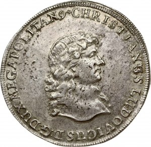 Nemecko Mecklenburg-Schwerin 1 Thaler 1670 (RR)