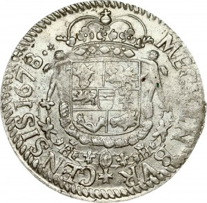 Mecklenburg 2/3 Taler 1678