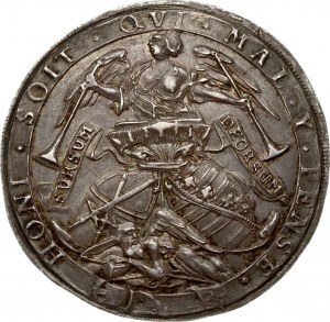 Allemagne Saxe 1 Thaler ND (1680) Décès
