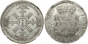 Braniborsko-pruský tolar 1695 LCS NGC MS 61