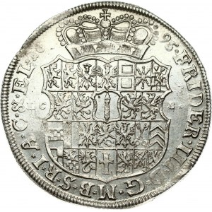 Brandeburgo-Prussia Taler 1695 LCS