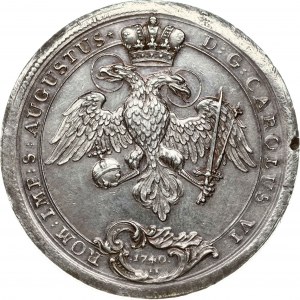 Nemecko Augsburg 2 Thaler 1740 IT RARE