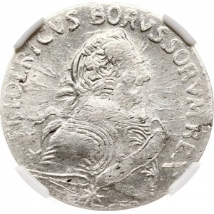 Nemecko Prusko 18 Groscher 1754 E NGC MS 63