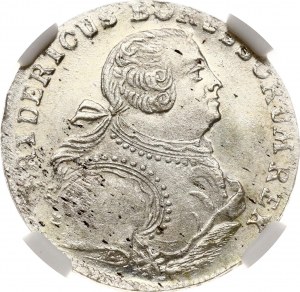 Germania Prussia 6 Groscher 1756 E NGC MS 64
