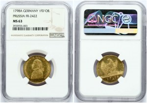 Preußen Friedrich d'or 1798 A NGC MS 63