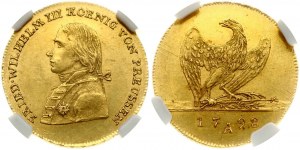 Prussia Frederick d'or 1798 A NGC MS 63