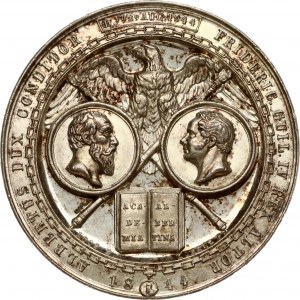 Germania Prussia Medaglia 1844 per il 300° anniversario dell'Università di Königsberg