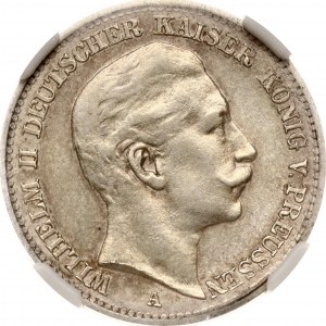 Německo Prusko 20 marek 1900 A NGC AU DETAILY