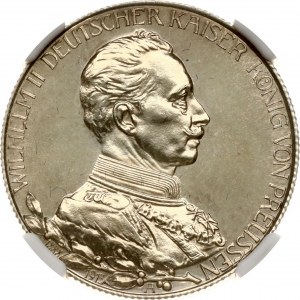 Prussia 2 marchi 1913 A 25 anni di regno NGC PF 62