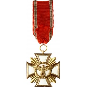Oryginalna rzadka niemiecka nagroda NSDAP za 25 lat służby dla pierwszej klasy