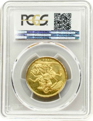 Gran Bretagna 2 sterline 1823 PCGS MS62