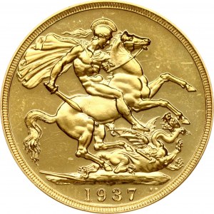 Velká Británie 2 libry 1937