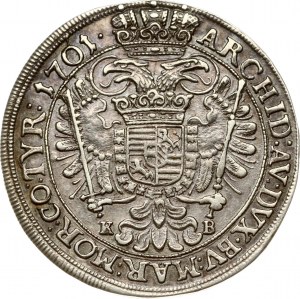 Hungary 1/2 Taler 1701 KB