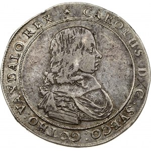 Szwecja Taler 1660 Ryga (R)