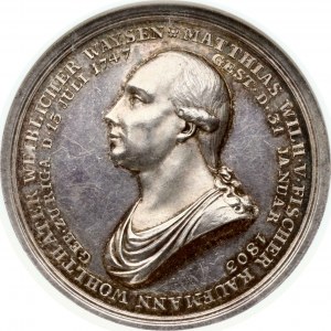 Medal 1804 Mathias Wilhelm von Fischer (R3) NGC MS 62 PL TOP POP