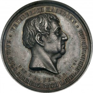 Medal 1844 Friedrich Hagedorn (R3) NGC MS 61 TOP POP