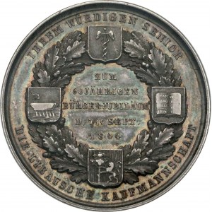 Medal 1844 Friedrich Hagedorn (R3) NGC MS 61 TOP POP