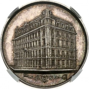 Medaille 1894 Riga Mutual Credit Society 25 Jahre NGC MS 62