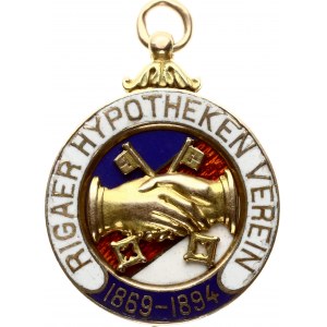 Médaille Association hypothécaire de Riga 1869-1894