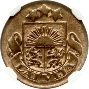 Latvia 1 Santims 1926 NGC MS 65 RB TOP POP