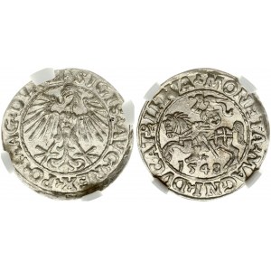 Lithuania Polgrosz 1548 Vilnius NGC MS 63