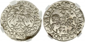 Lituanie Polgrosz 1548 Vilnius NGC MS 63