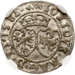 Litva Szelag 1581 Vilnius NGC MS 63 TOP POP