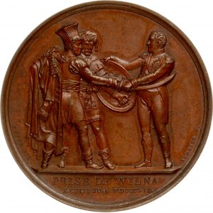 Medaila 1812 Zajatie Vilniusu Napoleonom