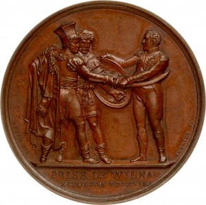 Medal 1812 Zdobycie Wilna przez Napoleona