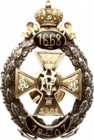 Badge of the 5th Lithuanian Uhlan Regiment of His Majesty Victor-Immanuel III - RRRR