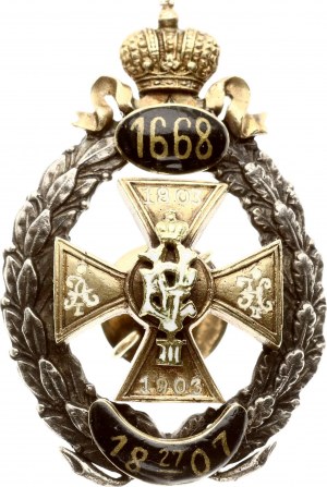 Odznak 5. litevského ulánského pluku Jeho Veličenstva Viktora Immanuela III - RRRR