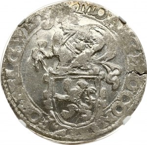 Holandia FRYLANDIA ZACHODNIA 1 Lew Daalder 1651 NGC MS 63